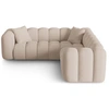 Image de Maison Héritage - Canapé d'angle symétrique modulable Arden 5 Places cappuccino - 238x238x70 cm OS