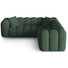 Image de Maison Héritage - Canapé d'angle symétrique modulable Arden 5 Places vert de mer - 238x238x70 cm OS