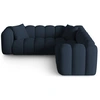 Image de Maison Héritage - Canapé d'angle symétrique modulable Arden 5 Places bleu roi - 238x238x70 cm OS