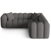 Image de Maison Héritage - Canapé d'angle symétrique modulable Arden 5 Places gris - 238x238x70 cm OS