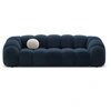 Image de CXL by Christian Lacroix - Canapé Velours Lyna 4 Places bleu roi - 245x114x72 cm OS