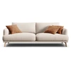 Image de CXL by Christian Lacroix - Canapé Margot 3 Places beige - 200x95x75 cm OS
