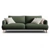 Image de CXL by Christian Lacroix - Canapé Margot 3 Places vert mousse - 200x95x75 cm OS