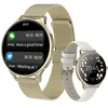 Image de Montre Connectée Femme Forever Velora SB-306   Smartwatch Élégant en Or avec Bracelet Métallique   Suivi Cardiaque, Sommeil, Podomètre, Notifications Appels/SMS, IP68 Étanche, Contrôle Musique, Compat