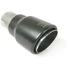 Image de Ulter Sport Embout d'échappement - 'Dual-Wall' Ronde Ø90mm RS - Longueur 170mm - Montage ->55mm - Inoxydable Noir
