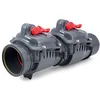 Image de Pvc chèque vidange des eaux usées en plastique non-retour double rabat clapet remous empêché 110mm