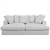 Image de Canape droit fixe gris 3 pl BOBOCHIC X CONFORAMA SIMEON