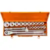 Image de Coffret cliquet et douilles 3/4 21 pièces NEO TOOLS 08-061