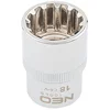 Image de 'Neo Tools 08   590   Clé de douilles longues, 12 chants (18 mm, 1/2)