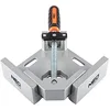 Image de NEO TOOLS Tendeur d'angle, pince d'angle, pince d'angle, pince d'angle à 90 °, pince à angle droit pour bois, travail du bois, aluminium, pinces à souder d'angle, support réglable