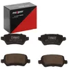 Image de MAXGEAR Plaquettes de freins Arrière contact de signal d'usure exclu Épaisseur 15,2mm 19-0450 Compatible avec OPEL Zafira B A05 Corsa C 3/5 portes X01 Meriva A X03 Astra H 3/5 portes A04 Zafira A T98