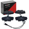 Image de MAXGEAR Plaquettes de freins Avant contact de signal d'usure inclus Épaisseur 18,2mm 19-0459 Compatible avec RENAULT Clio 2 3/5 portes BB, CB, BB0/1/2, CB0/1/2 Twingo 2 3 portes CN0, PEUGEOT