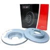 Image de MAXGEAR 19-0681 2x Disque de frein Avant Ø239mm Hauteur: 35mm Épaisseur: 12mm Cercle de percage -Ø: 100mm Plein Compatible avec VW Golf 3 3/5 portes 1H1 Golf 2 3/5 portes 19E, 1G1 Golf 1 Cabriolet 155