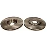 Image de MAXGEAR 19-0762 2x Disque de frein Avant Ø288mm Hauteur: 34mm Épaisseur: 25mm Cercle de percage -Ø: 100mm ventilé Compatible avec VW Golf 4 3/5 portes 1J1 Golf 5 3/5 portes 1K1, SEAT
