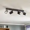 Image de Luminex Spot pour plafond Modo en métal, noir, à 4 lampes