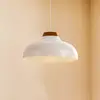 Image de Luminex Suspension Gus avec abat-jour métal, blanc