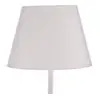 Image de Luminex Lampe à poser Soho, conique, hauteur 33 cm, blanc