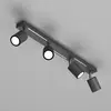 Image de Luminex Spot pour plafond Jarek anthracite/chrome, à 4 lampes