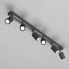 Image de Luminex Spot pour plafond Jarek anthracite/chrome, à 6 lampes