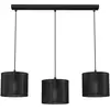 Image de Euluna Suspension Jovin, à 3 lampes, linéaire, noir