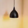 Image de Luminex Suspension Nanu en métal noir à 1 lampe