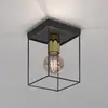 Image de Luminex Plafonnier Anna avec cadre métallique, à 1 lampe