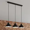 Image de Luminex Suspension Sven, à 3 lampes, noir