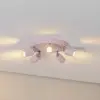Image de Luminex Spot pour plafond Fun, rose, Ø 30 cm, orientable, GU10