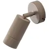 Image de Luminex Spot mural Link, beige, largeur 8 cm, acier