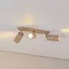 Image de Luminex Spot pour plafond Link, beige, longueur 33 cm, à 3 lampes.