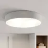 Image de TEMAR LIGHTING Plafonnier Cleo, Ø 50 cm, IP20, blanc, métal, E27