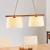 Image de Lamkur Suspension Sweden, à 2 lampes, chêne rustique
