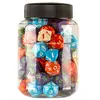 Image de Q-Workshop MIX07 - Round Jar of Classic RPG Dice (80)