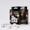 Image de Q-Workshop CLR26 - Classic Runic White/Red Dice Set (7)