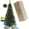Image de SPRINGOS Sapin de Noël Sapin de 220 cm Artificiel Fidèle à la Nature Sapin de Noël Support métallique