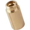 Image de Extension de filetage de tuyau 3/4" BSP (22 mm) femelle mâle x fonte laiton, 10 mm de long