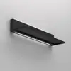 Image de Luminex Applique murale Shelf, noir, acier, 60 cm de long, 2 x LED