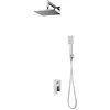 Image de Omnires SYSFR10CR, Système de douche encastré Fresh, Chrome