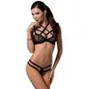 Image de Passion Hagar Body pour femme (S/M), Noir, S-M