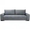Image de Canapé droit convertible 4 places LEUCATE coloris gris