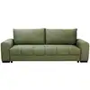 Image de Canapé droit convertible 4 places LEUCATE coloris vert