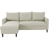 Image de Canapé d'angle beige fixe 3 places TWEETY EW