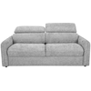 Image de Canape droit convertible gris 3 pl DUNLOPILLO MELINE