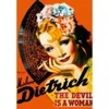 Image de DToys Poster vintage - Marlene Dietrich, The Devil is a Woman