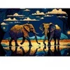Image de Roovi Des Éléphants Pleins de Vie