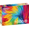 Image de Puzzle de 1000 pièces   Tourbillon de peinture coloré