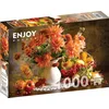 Image de ENJOY-1233 Still Life with Orange Dahlias Puzzle 1000 pièces