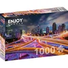Image de Puzzle 1000 pièces pour Adultes - Shanghai, Horizon et Centre-Ville | Finition Mate antireflet | Puzzle Amusant et exigeant | 68 x 48 cm | Cadeau Voyage Original | Enjoy