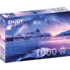 Image de Puzzle 1000 pièces pour Adultes - La Voie lactée au-Dessus des îles Lofoten | Finition Mate antireflet | Puzzle Amusant et exigeant | 68 x 48 cm | Cadeau Voyage Original | Enjoy