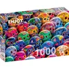 Image de Puzzle de 1000 pièces - Crânes colorés